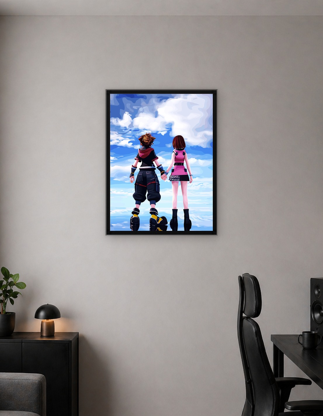 Kingdom Hearts: Sora and Kairi Together