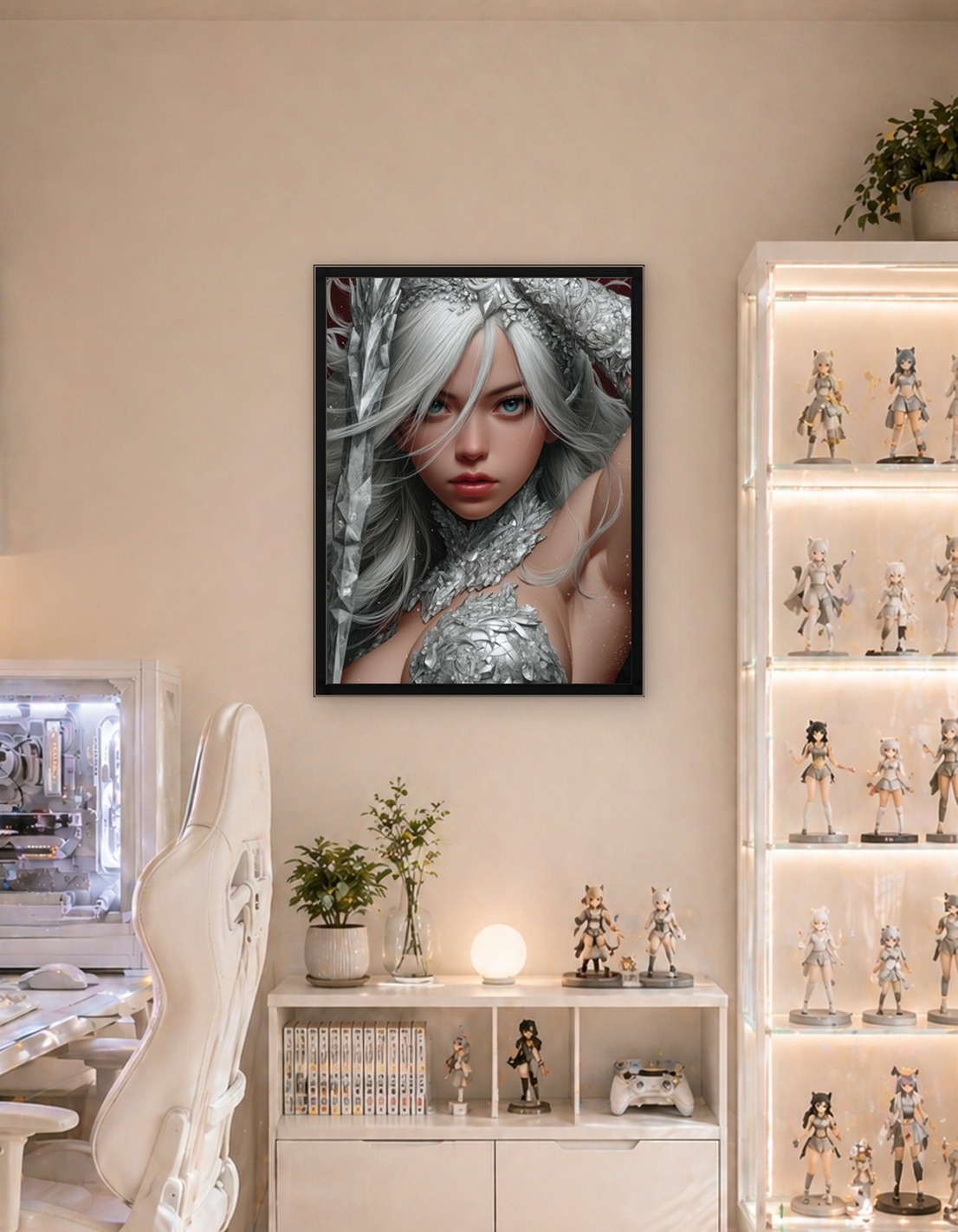 Ice Queen with Sword