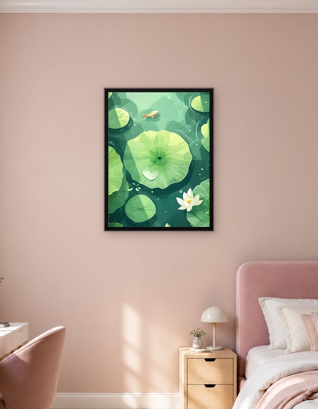 Lily Pads Fish Pond