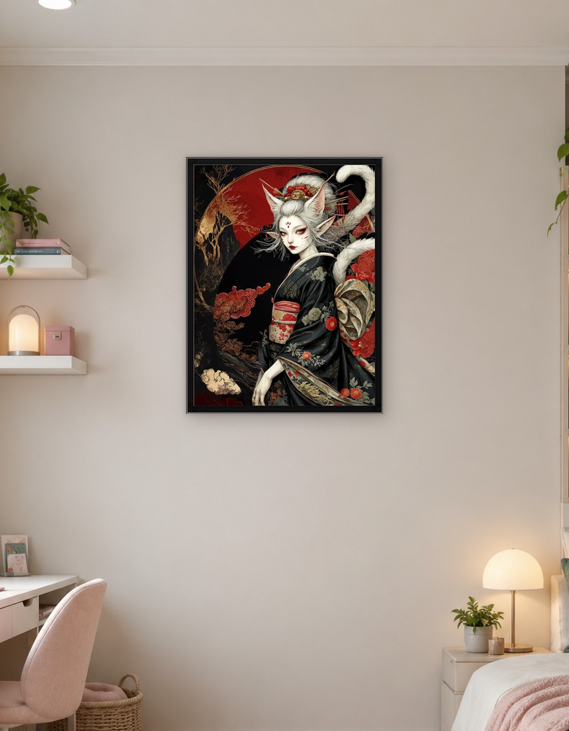 Fox Spirit in Kimono