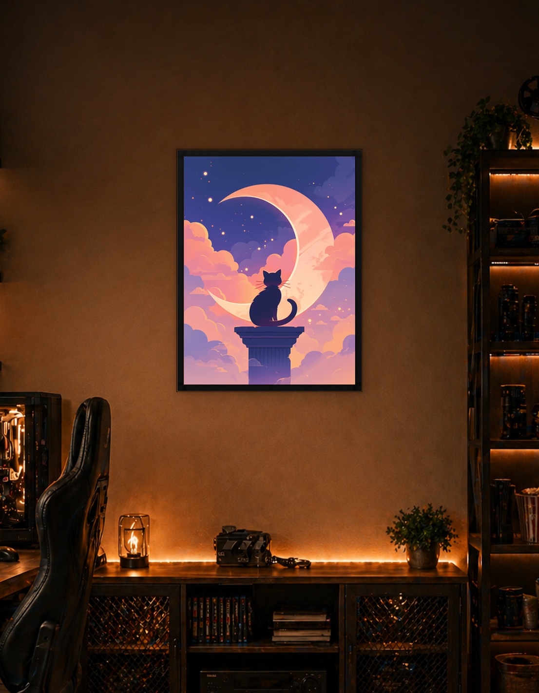 Moon and Sun: Cat Moon ~Twilight Moon ~