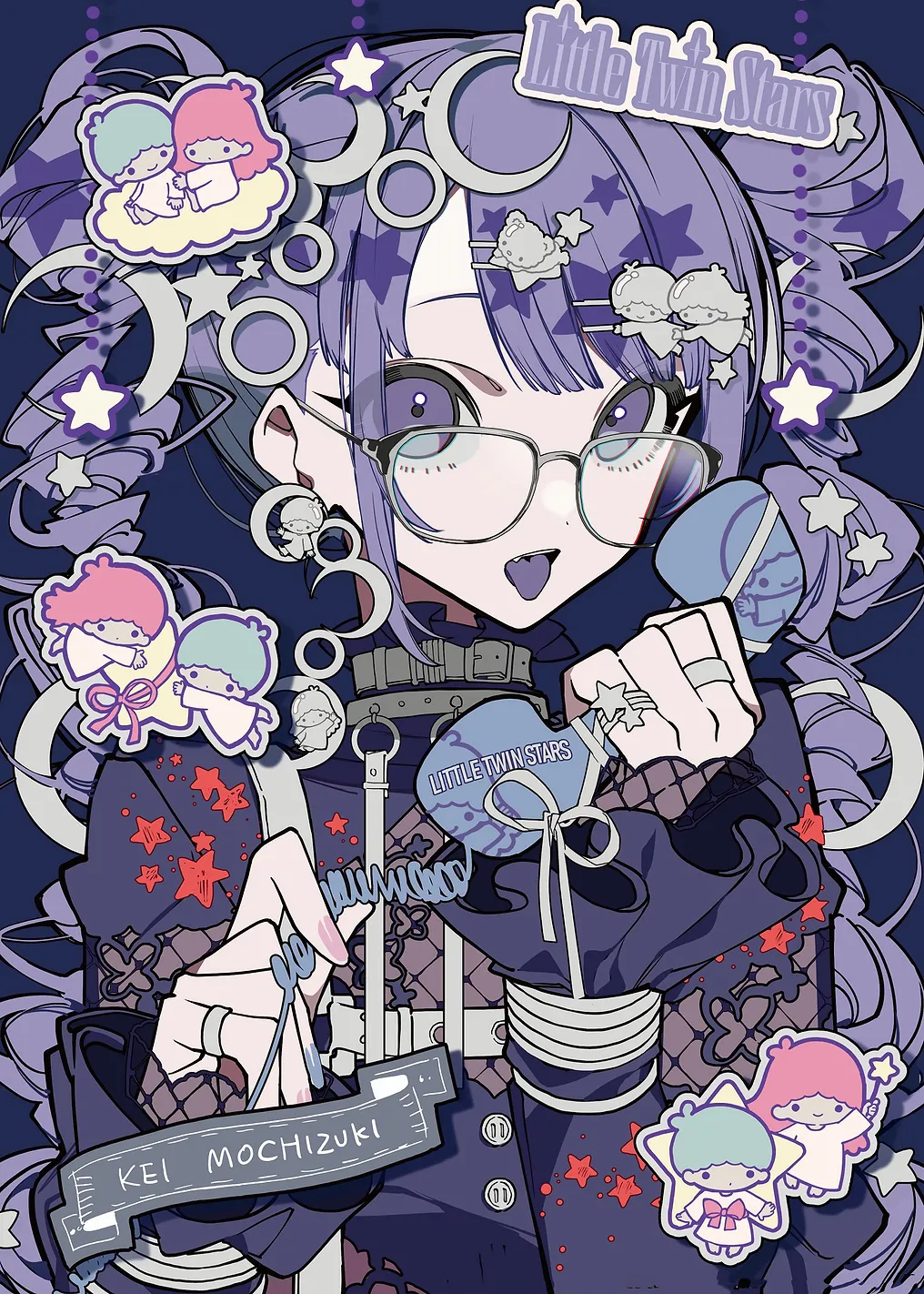 Little Twin Stars Kei Mochizuki Illustration