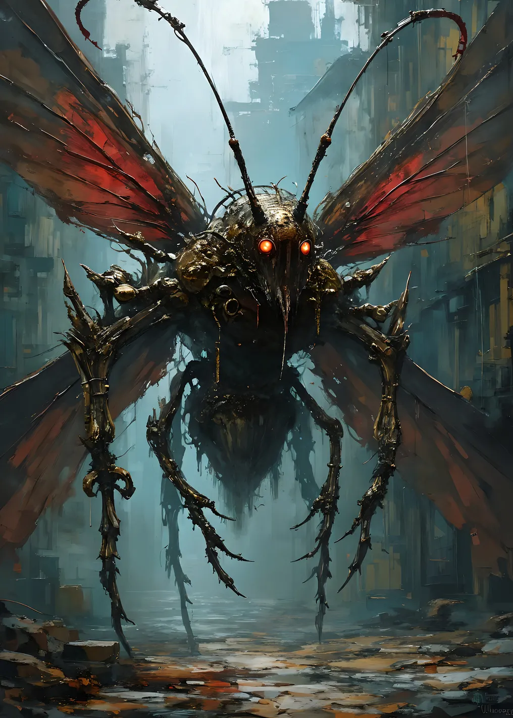 Mechanical Insectoid Creature