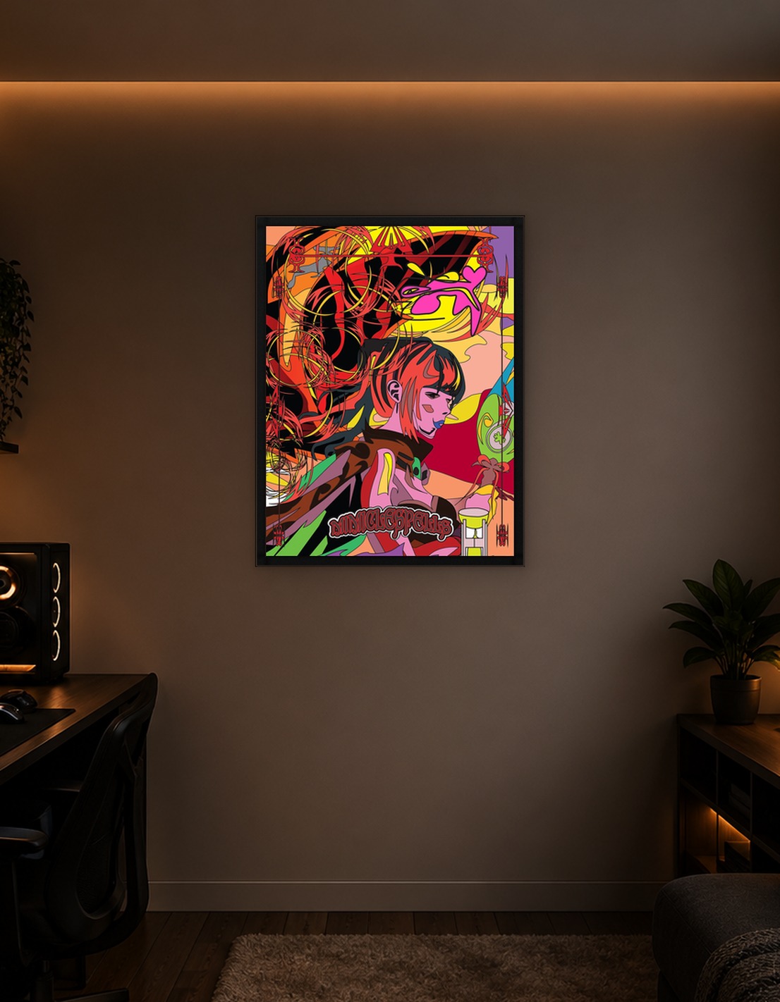 Mimacle Spells Abstract Art
