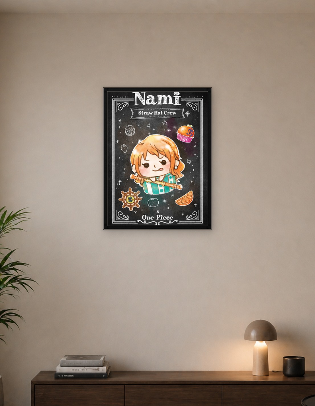 Nami Tangerine Sweet Chalkboard