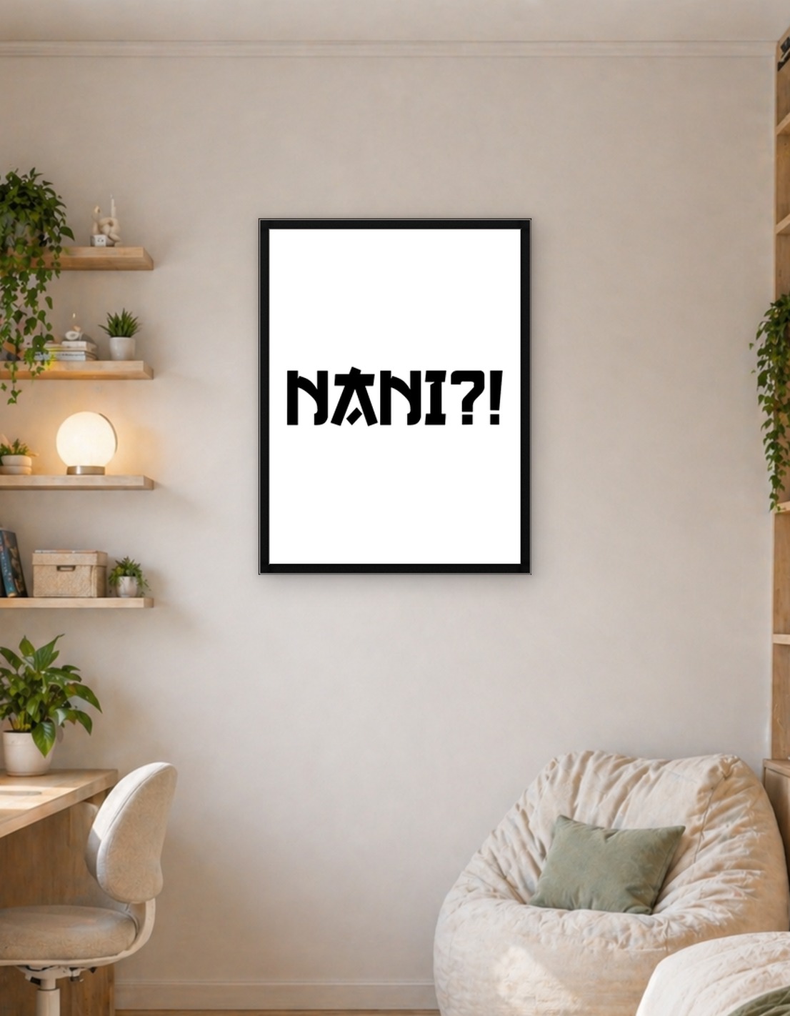Nani?! Text Art