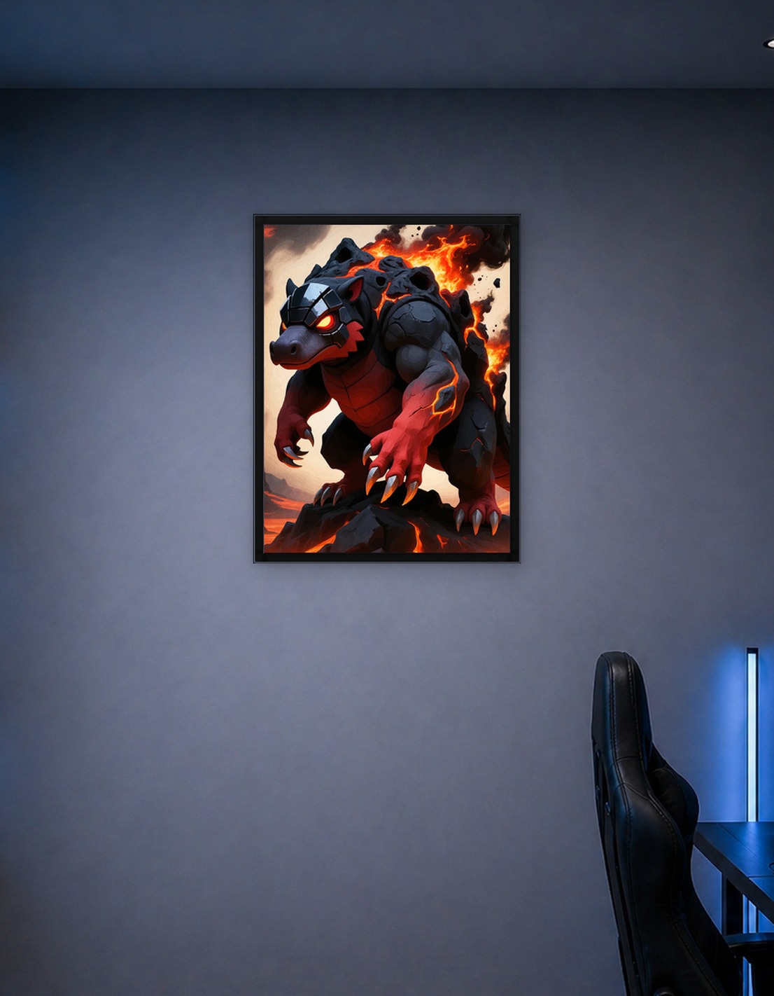 Lava Monster Fiery Back