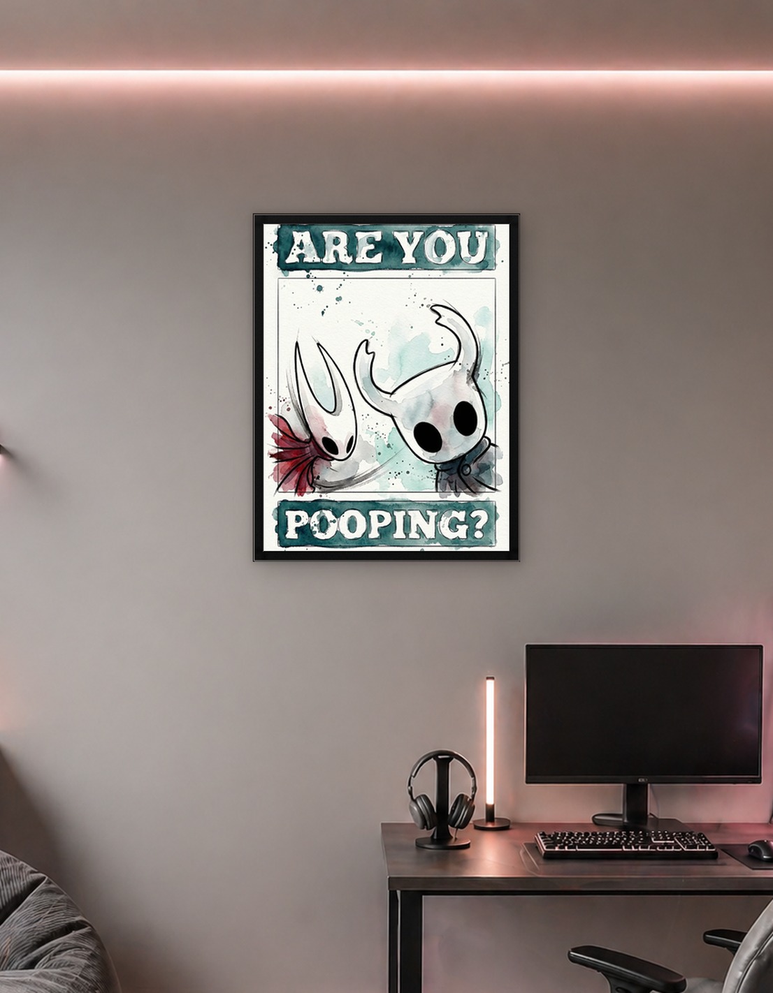 Hollow Knight Characters 'Are You Pooping?'