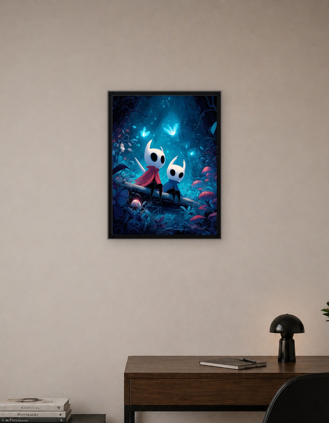 Hollow Knight characters in a forest - 9337803