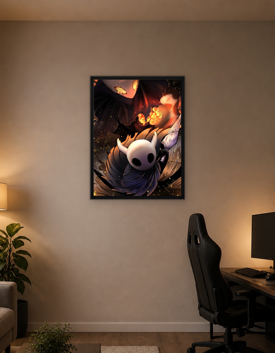 Hollow Knight characters digital art