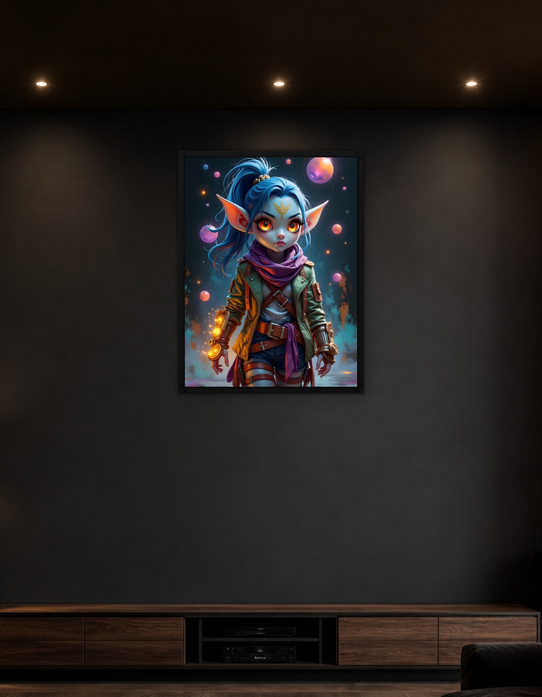 Fantasy Elf Character Portrait