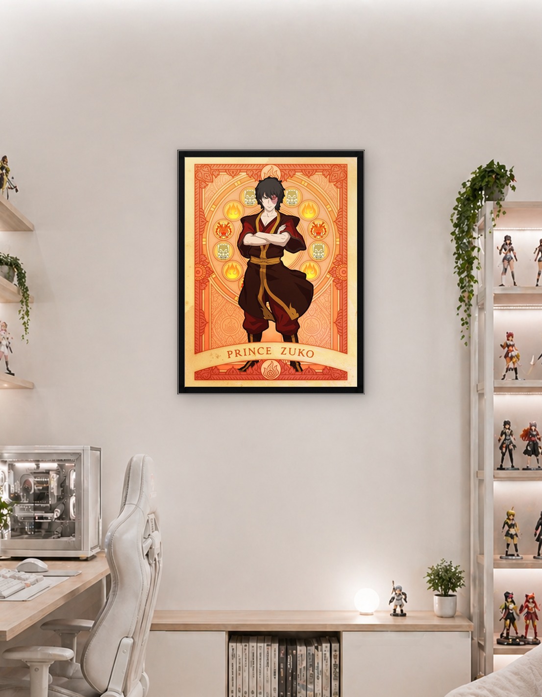 Prince Zuko in Art Nouveau Style