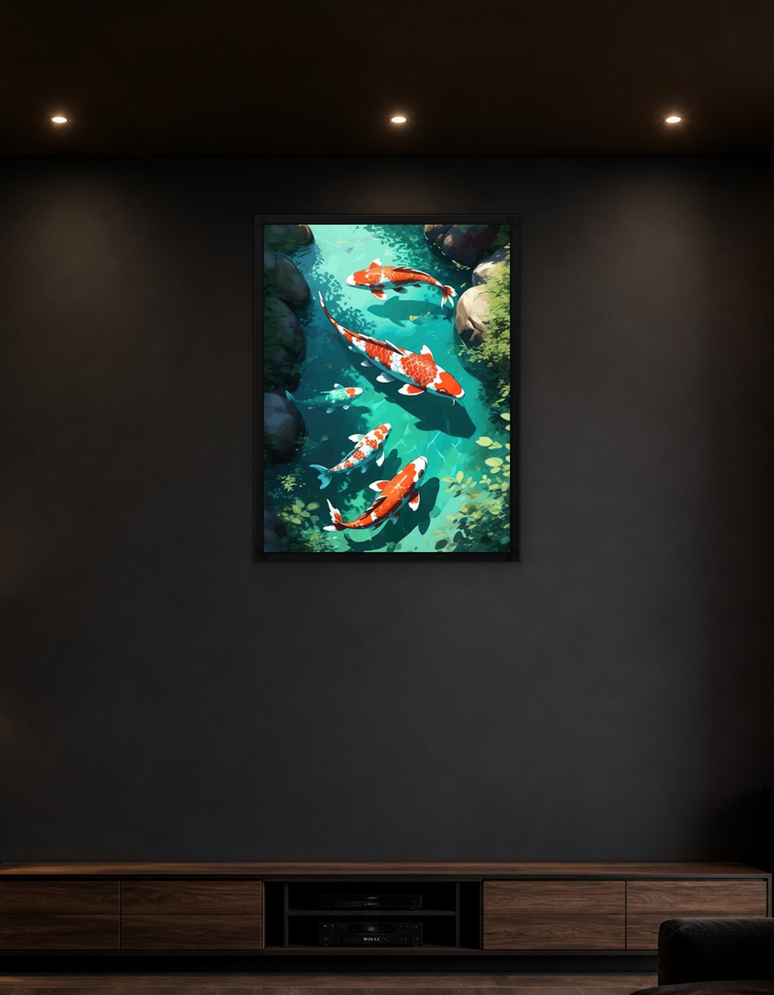 Koi Fish Pond