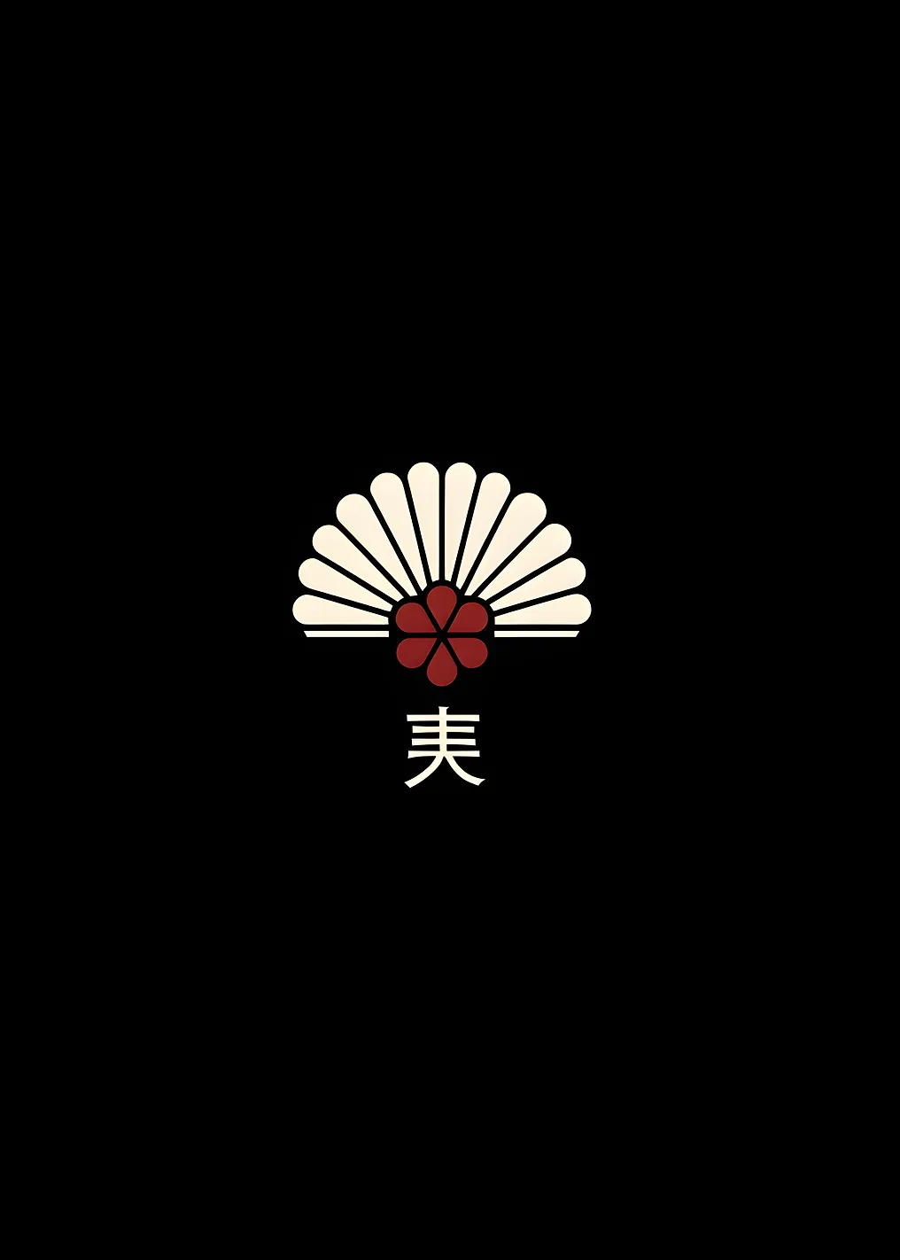 Japanese Fan and Kanji