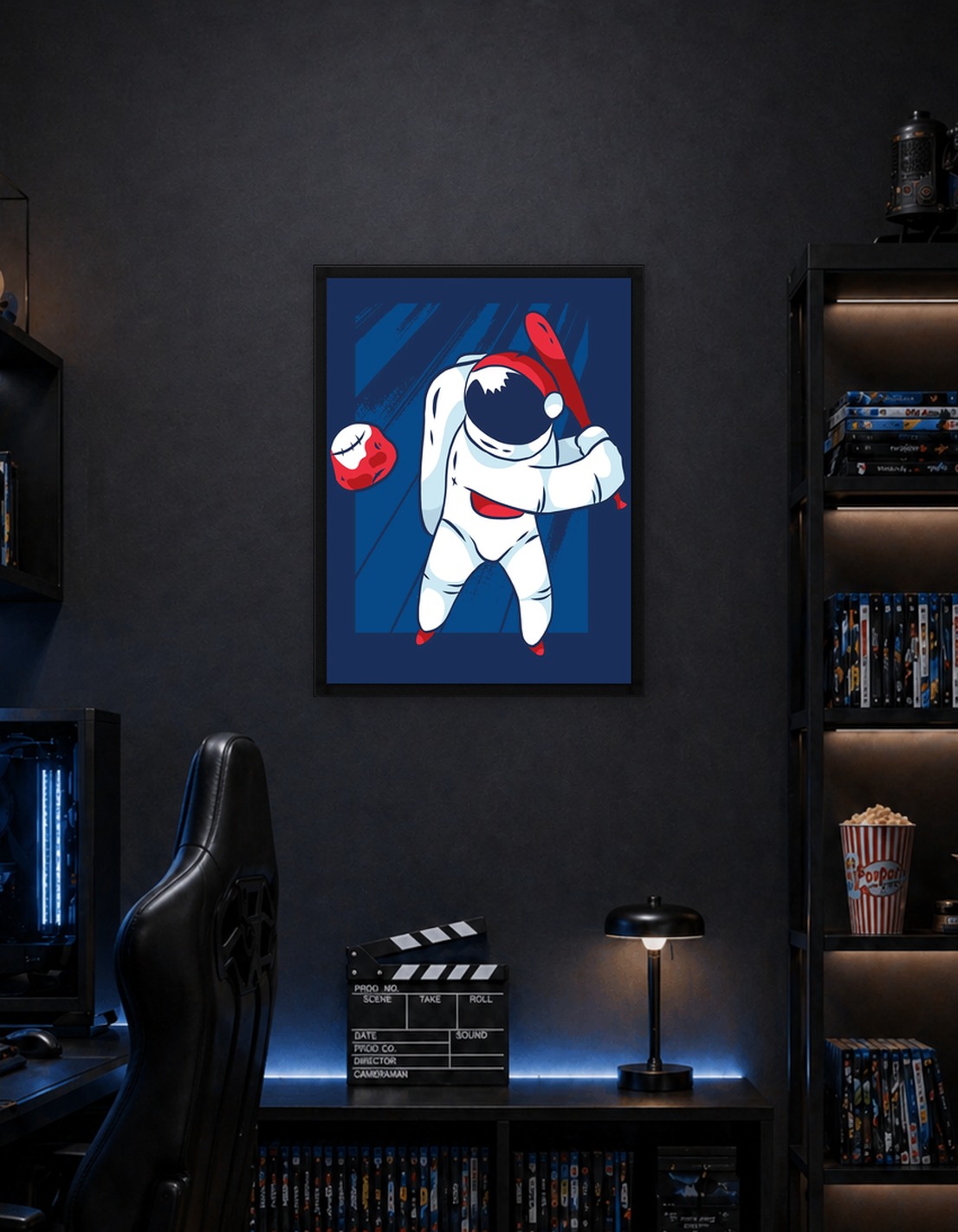 ASTRONAUT BASEBALL