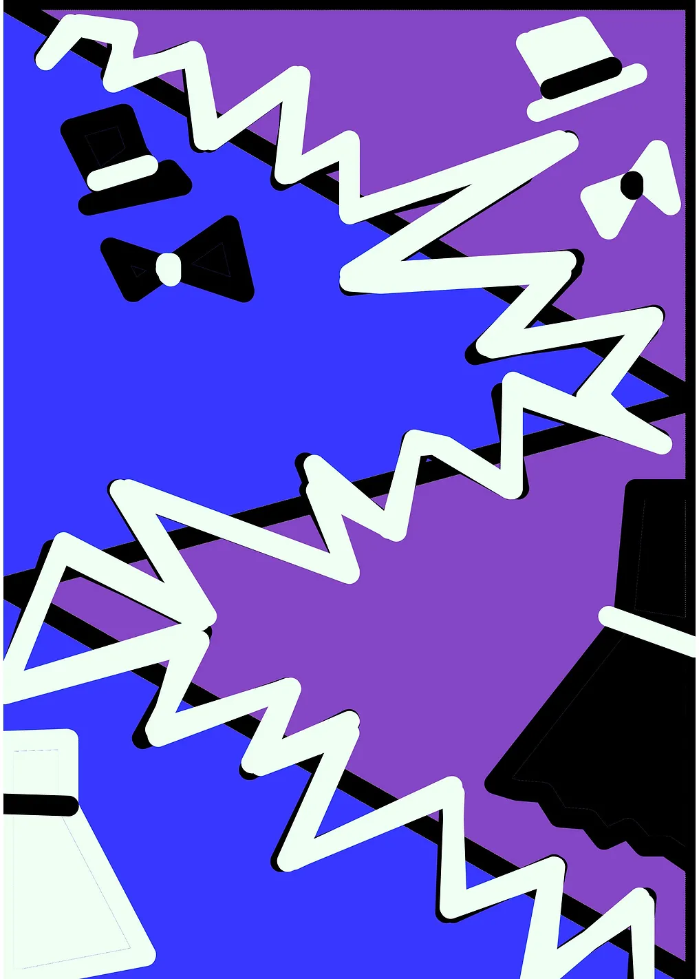 Abstract Formal Wear Pattern