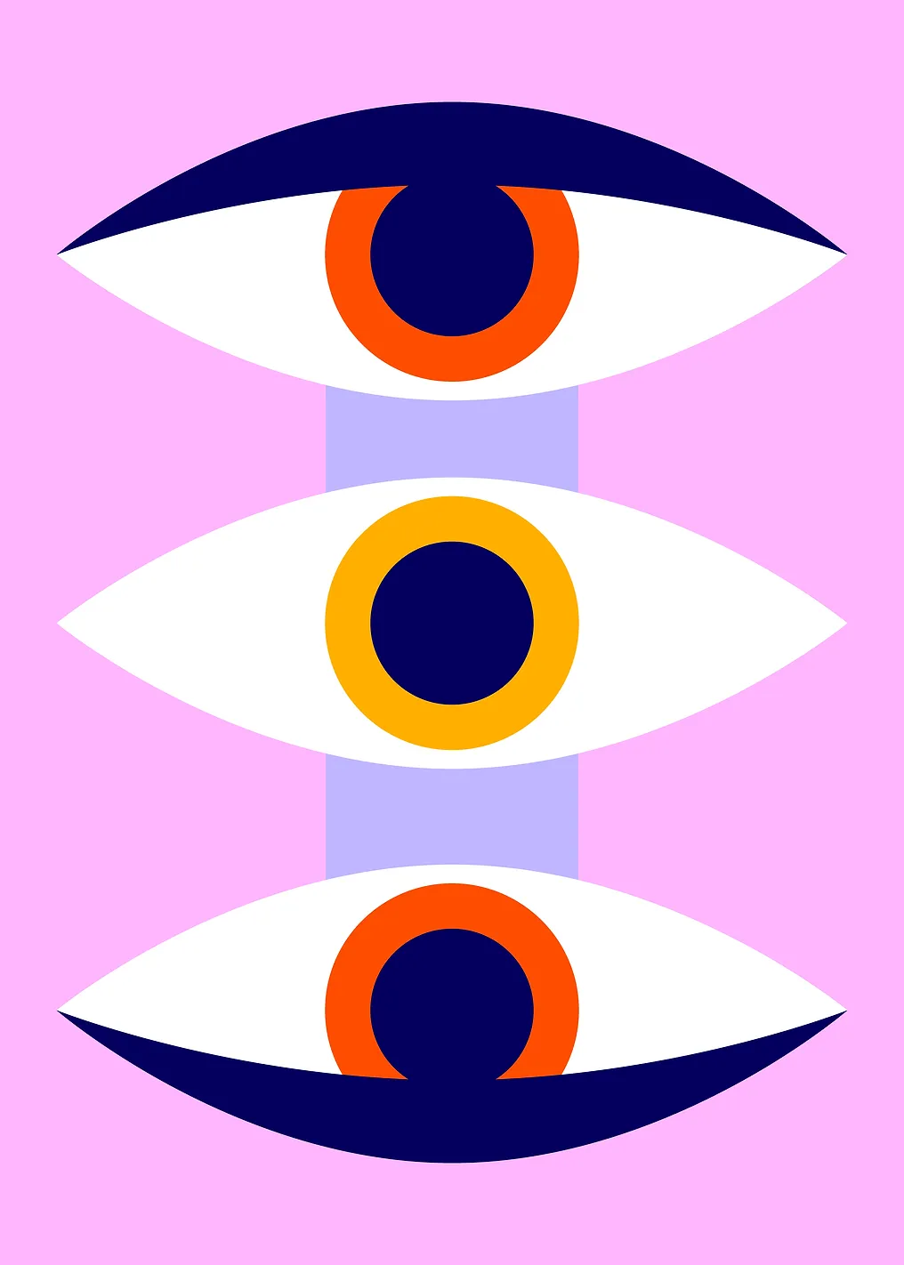 Abstract Eyes Pattern