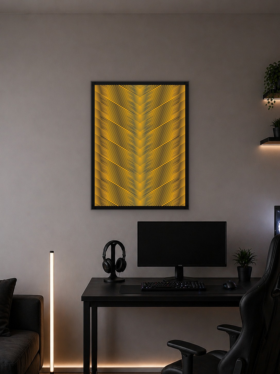 Abstract Chevron Pattern