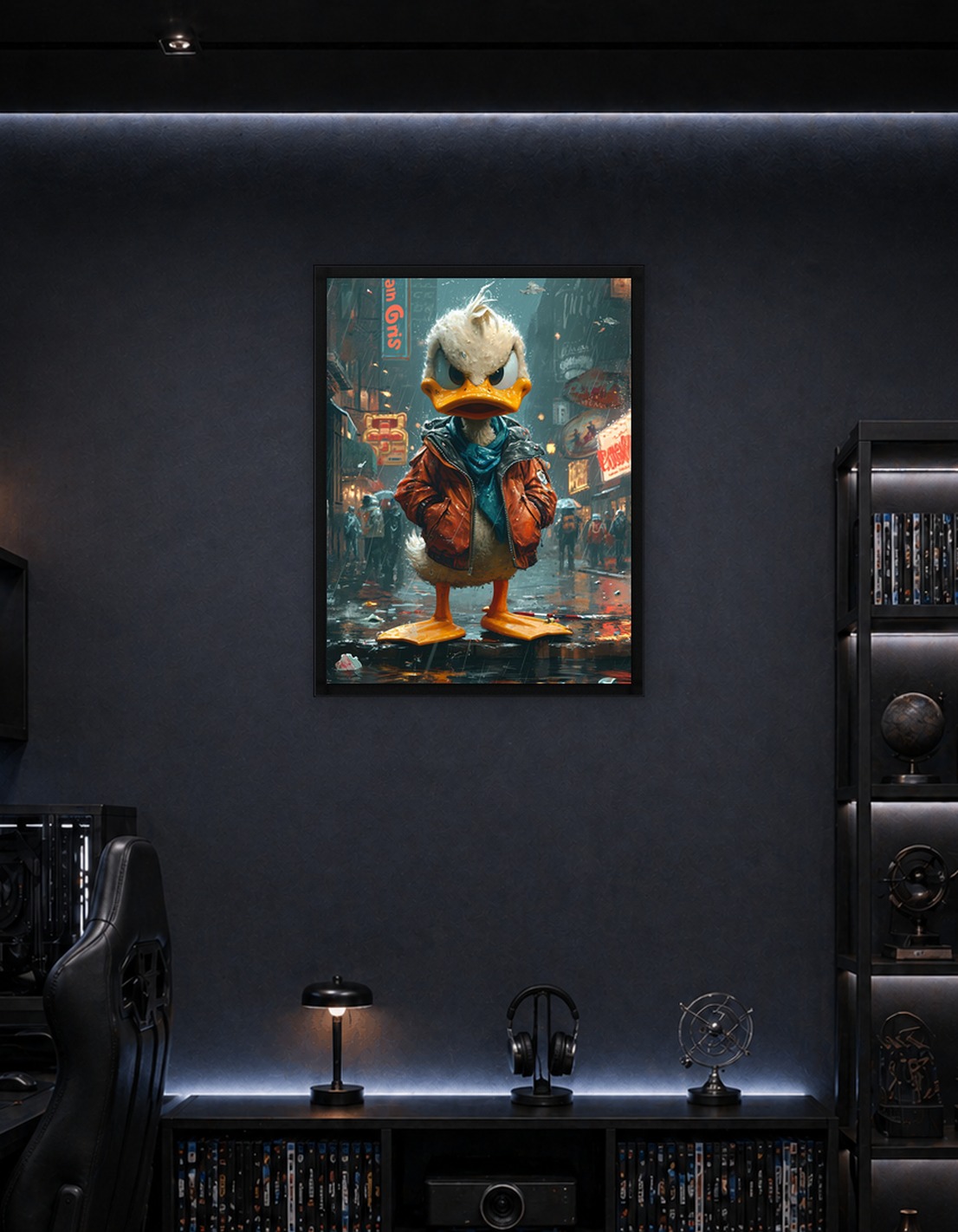 Aggresive zombie duck