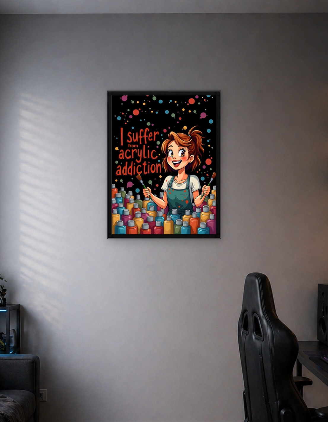 Acrylic Painting - Acrylic Addiction