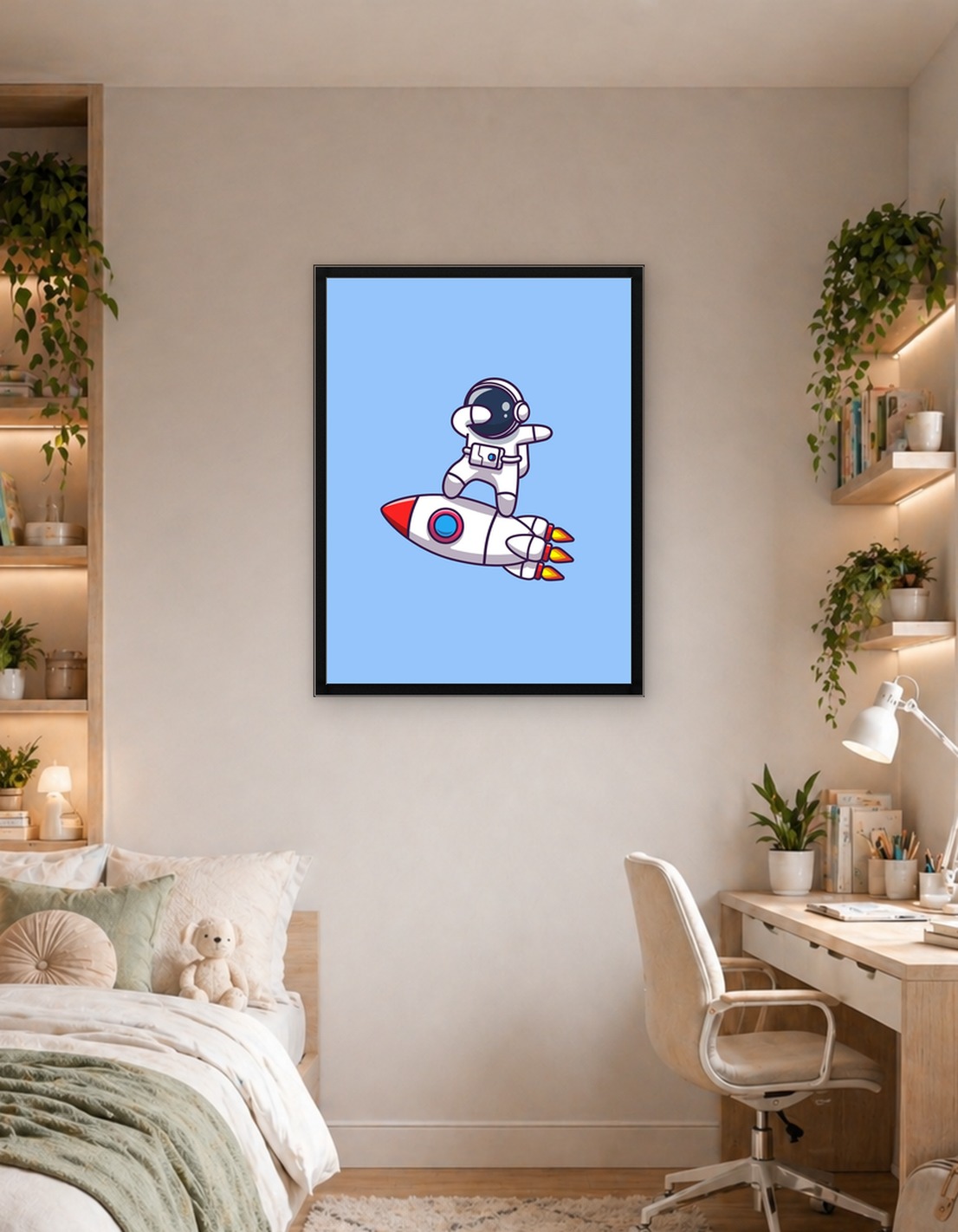 Astronaut dabbing