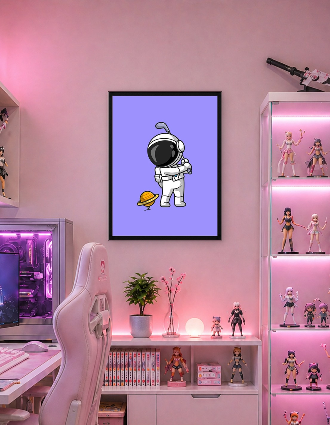 Astronaut playing golf - 5831984