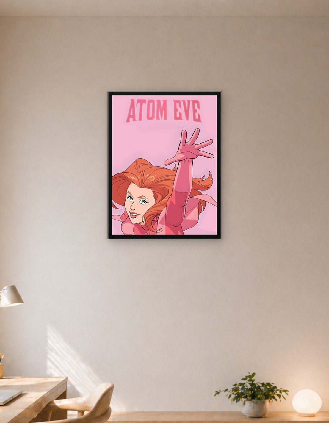 Atom Eve Comic Book Art - 8471879