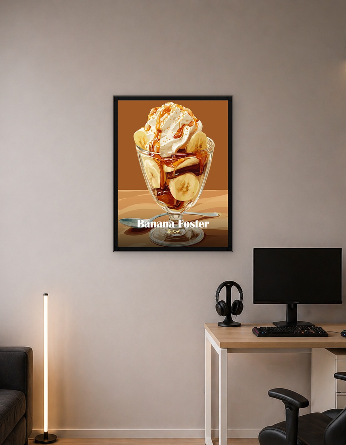 Банановый десерт Фостер