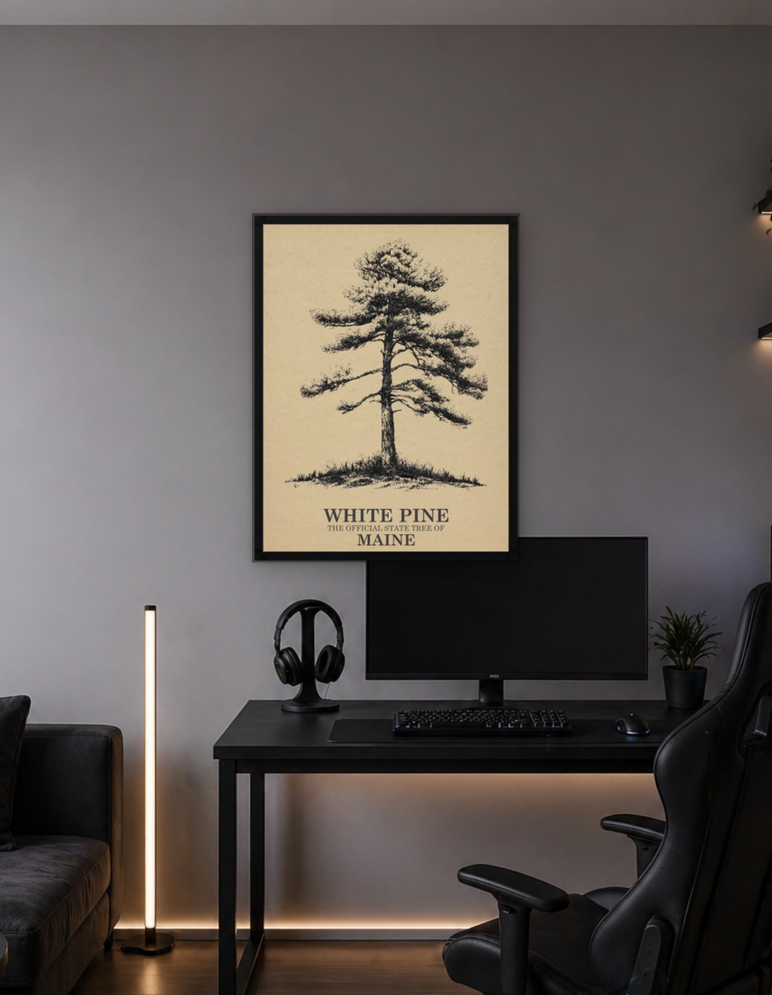 White Pine Tree of Maine