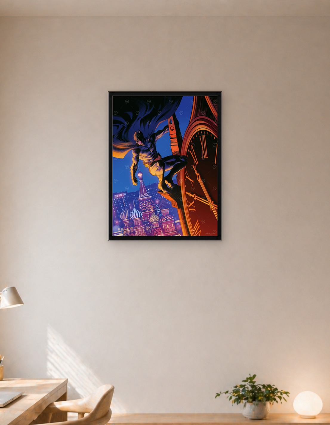 Batman The World Illustration Russia