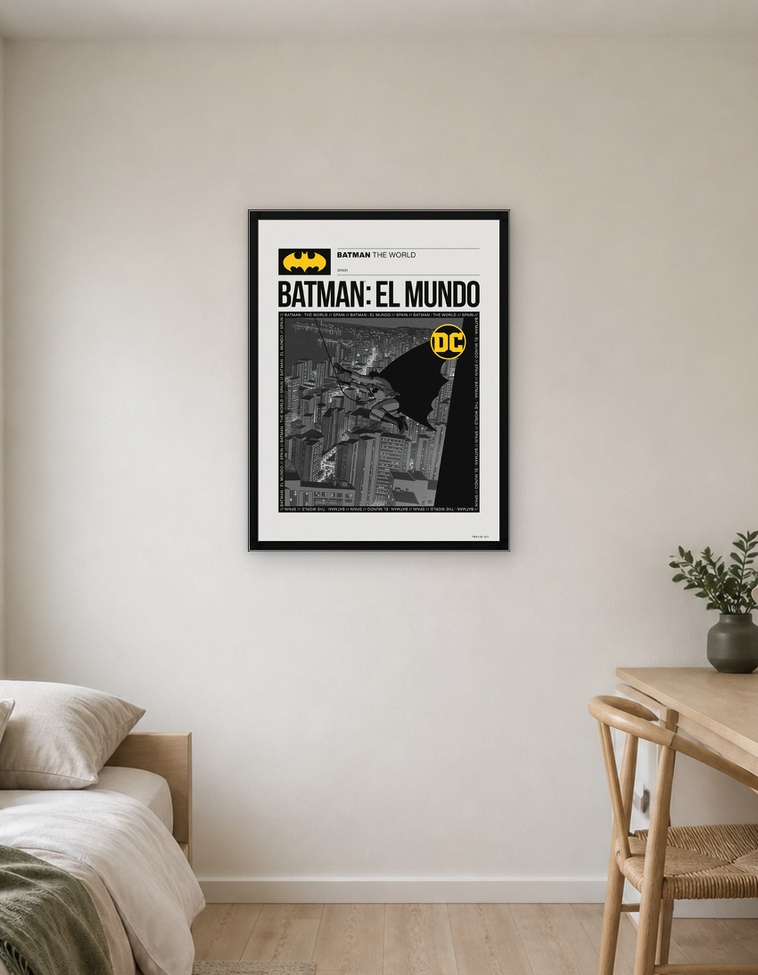 Batman The World BW Spain