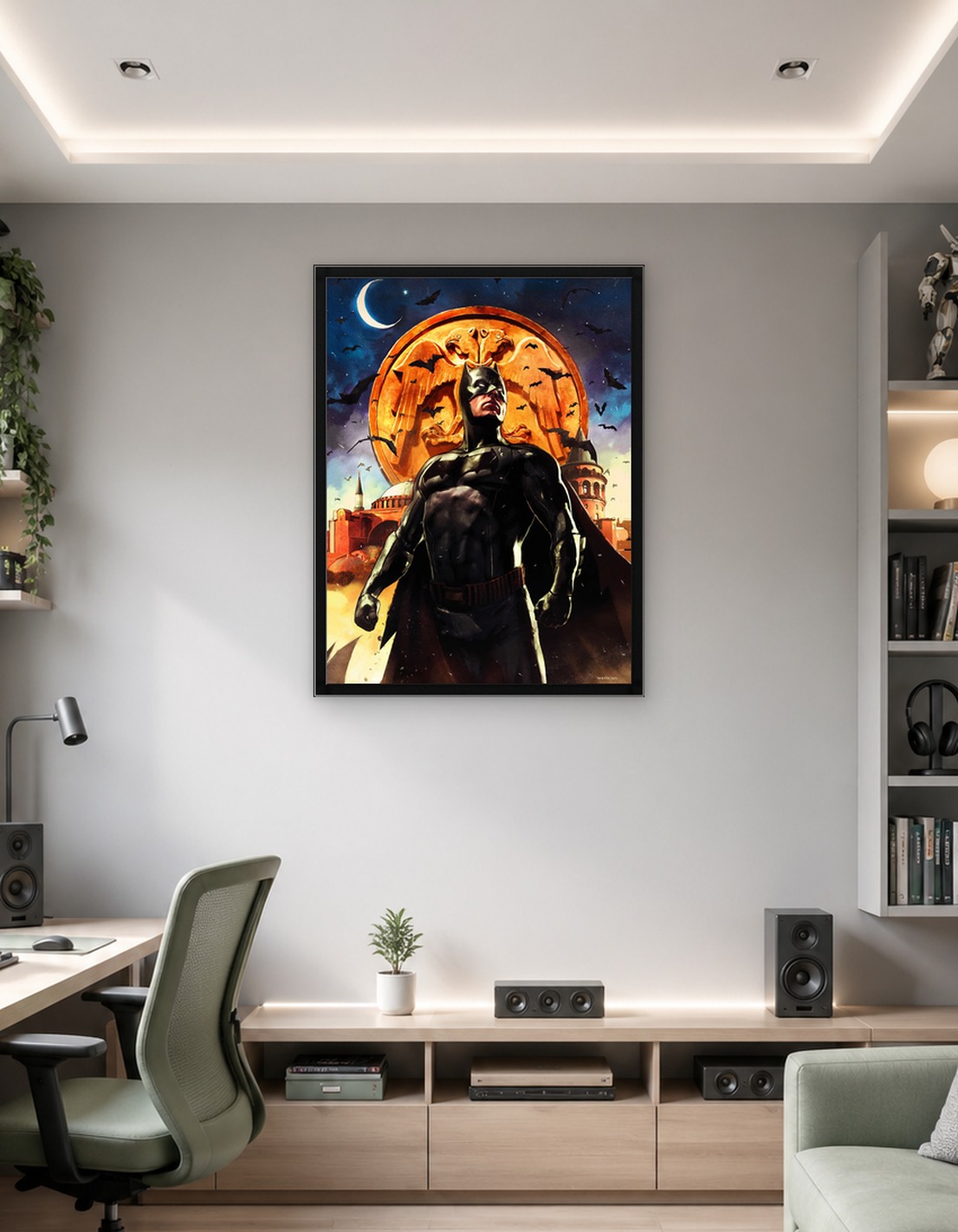 Batman The World Illustration Turkey