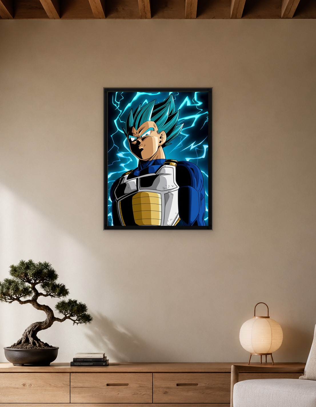 Vegeta: Super Saiyan Blue Portrait