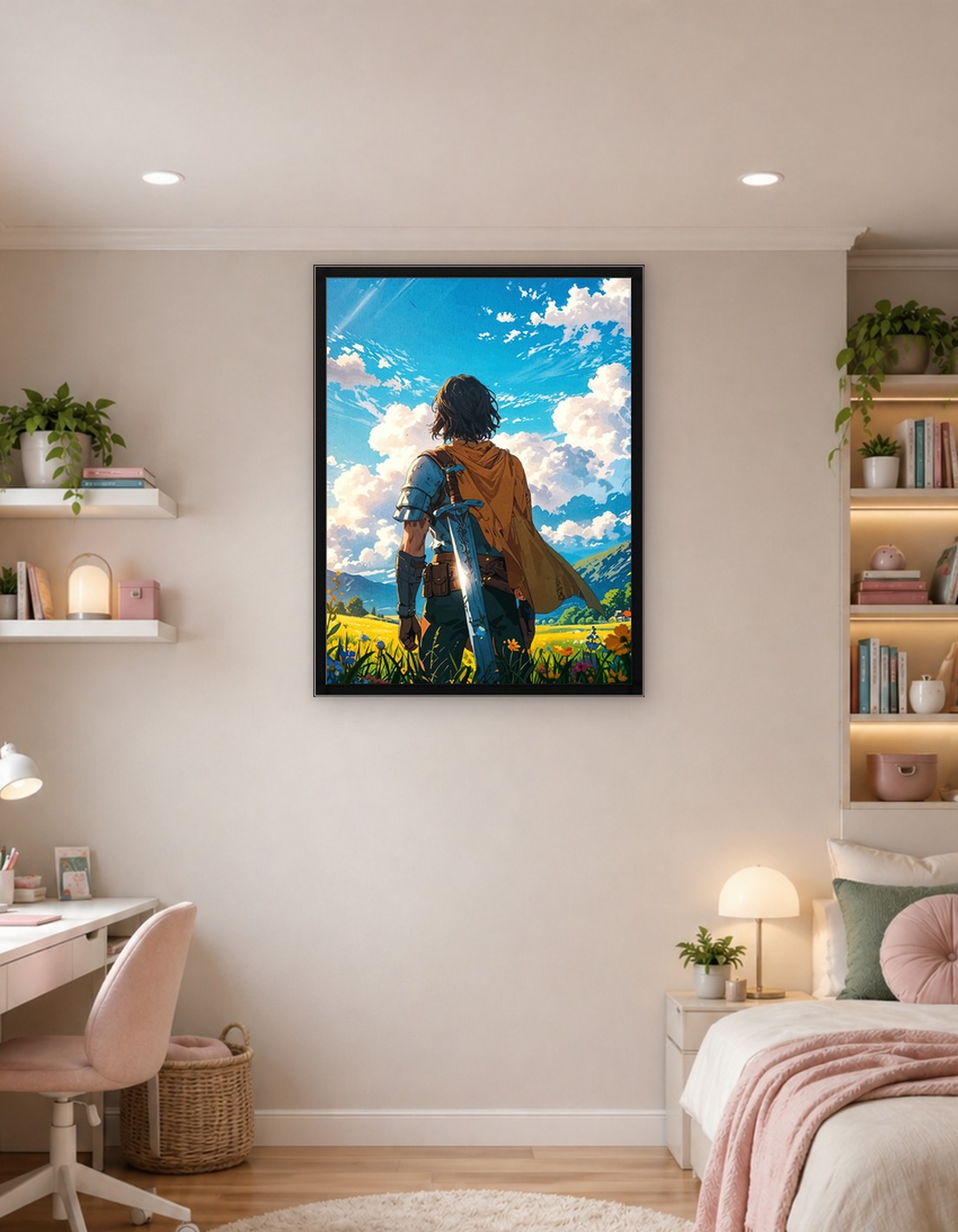 Warrior Gazing at the Sky
