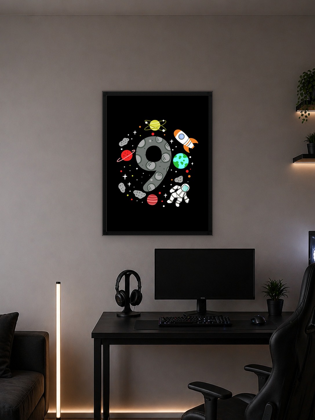9th Birthday Astronaut