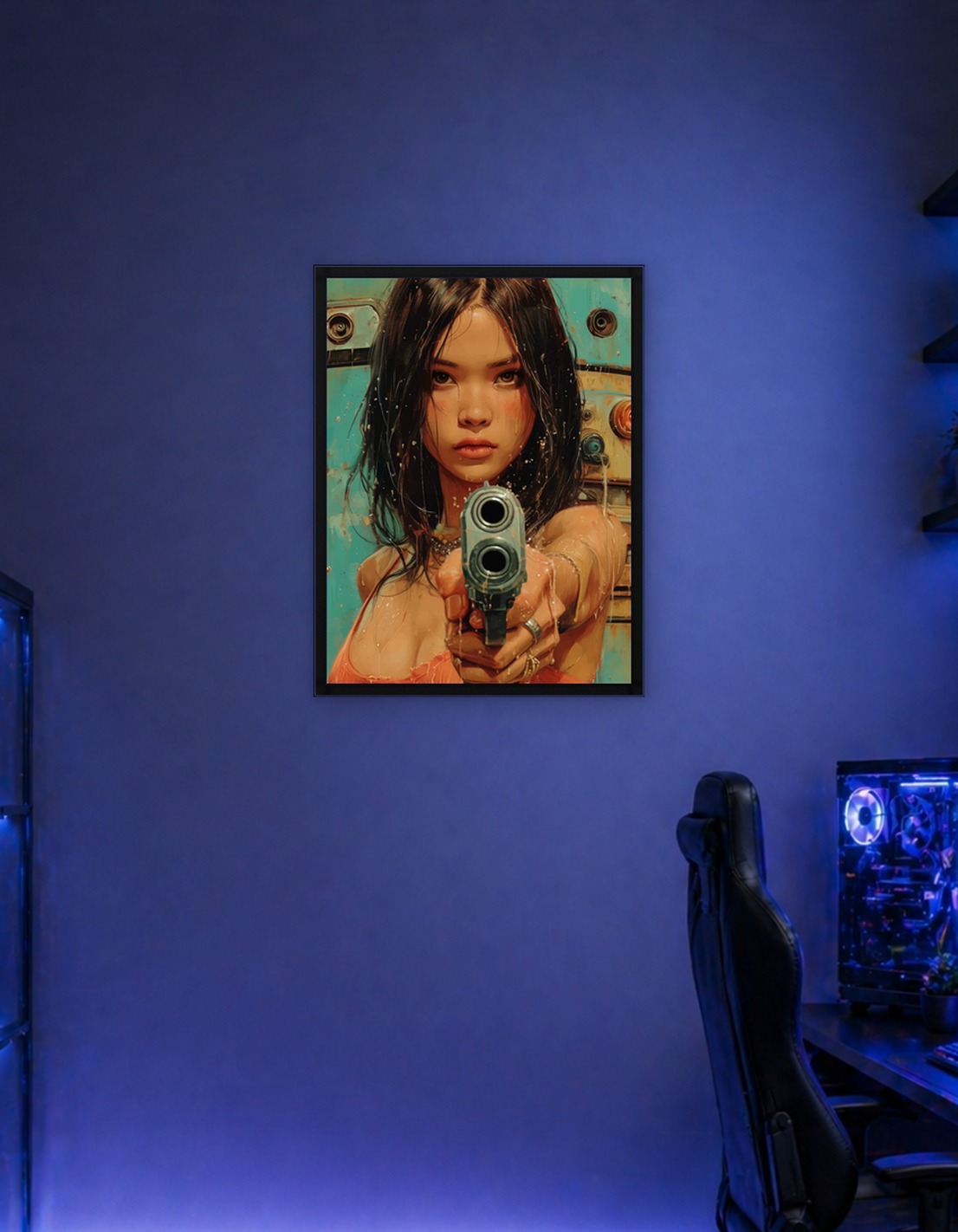 Woman with Gun