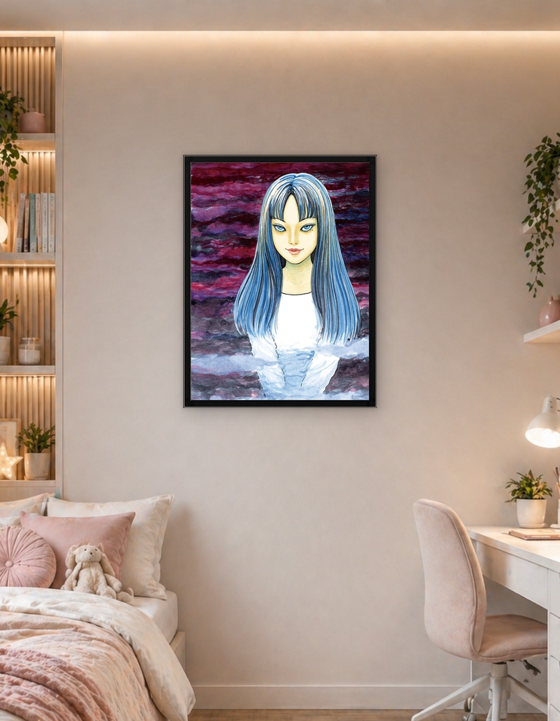 Tomie's Enigmatic Gaze