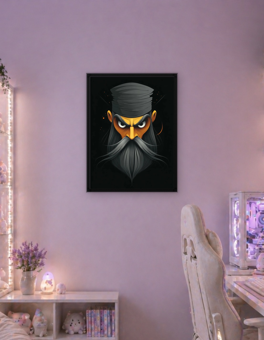 Angry Pirate with Beard