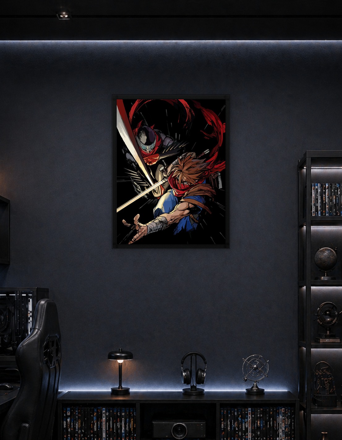 Strider Hiryu and Hotsuma Illustration