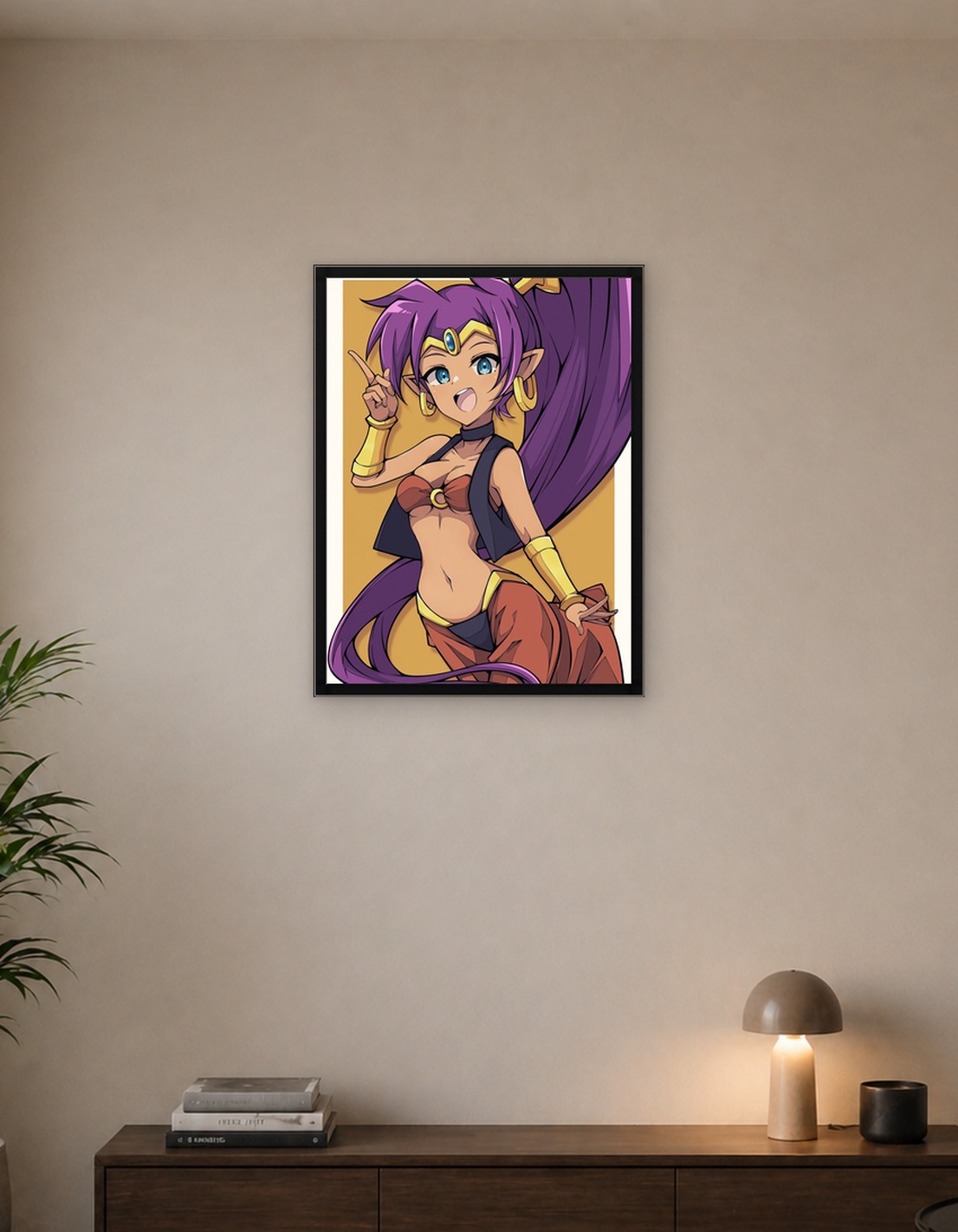 Shantae Half-Genie Hero Illustration
