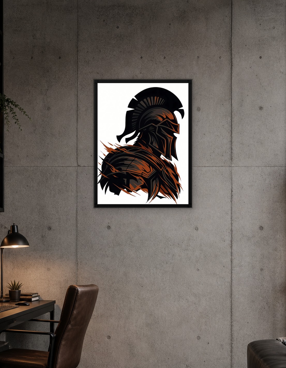 Spartan Warrior Illustration - 9365625