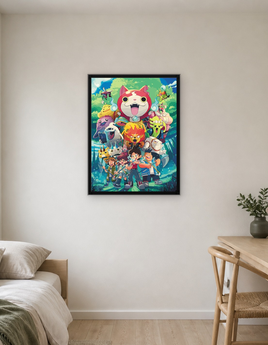 Yo-kai Watch Characters in Forest