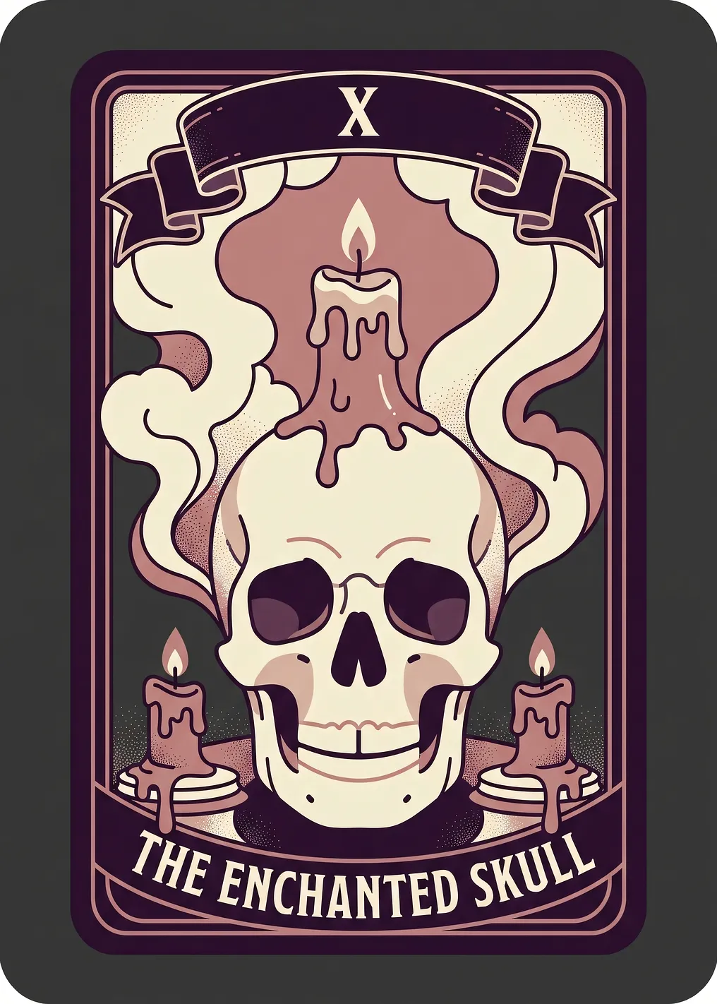 The Enchanted Skull Tarot Card
