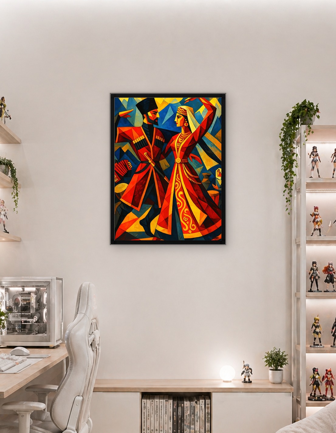 Traditional Dance Couple Painting