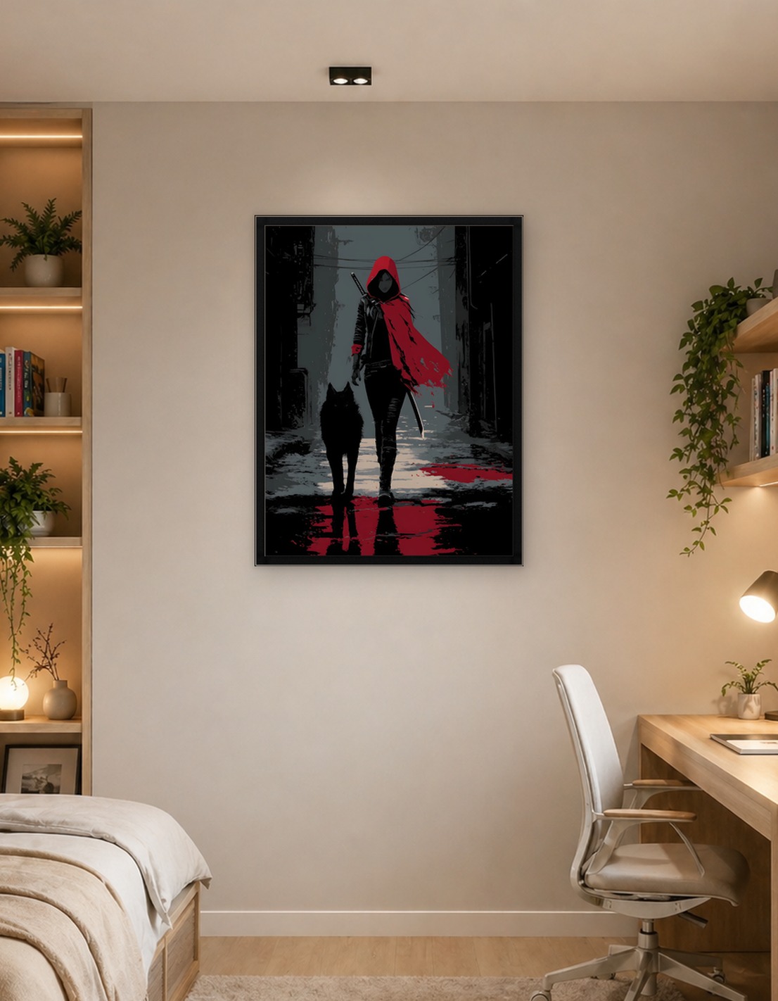 Red Riding Hood with Wolf