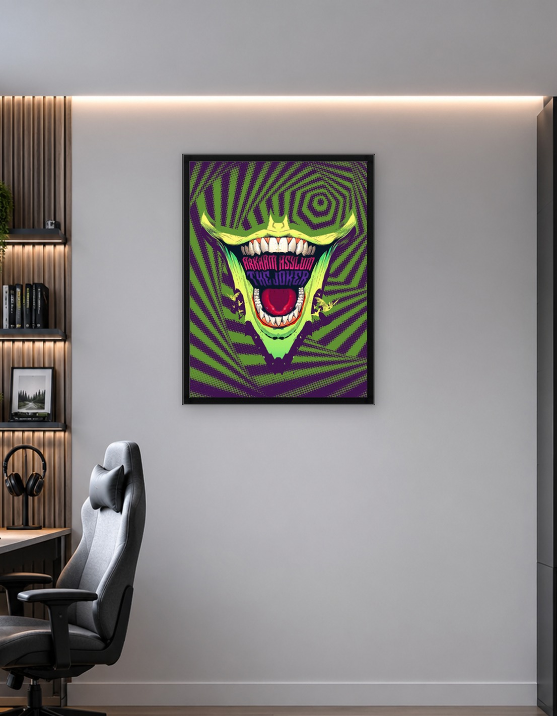Arkham Asylum's Twisted Grin
