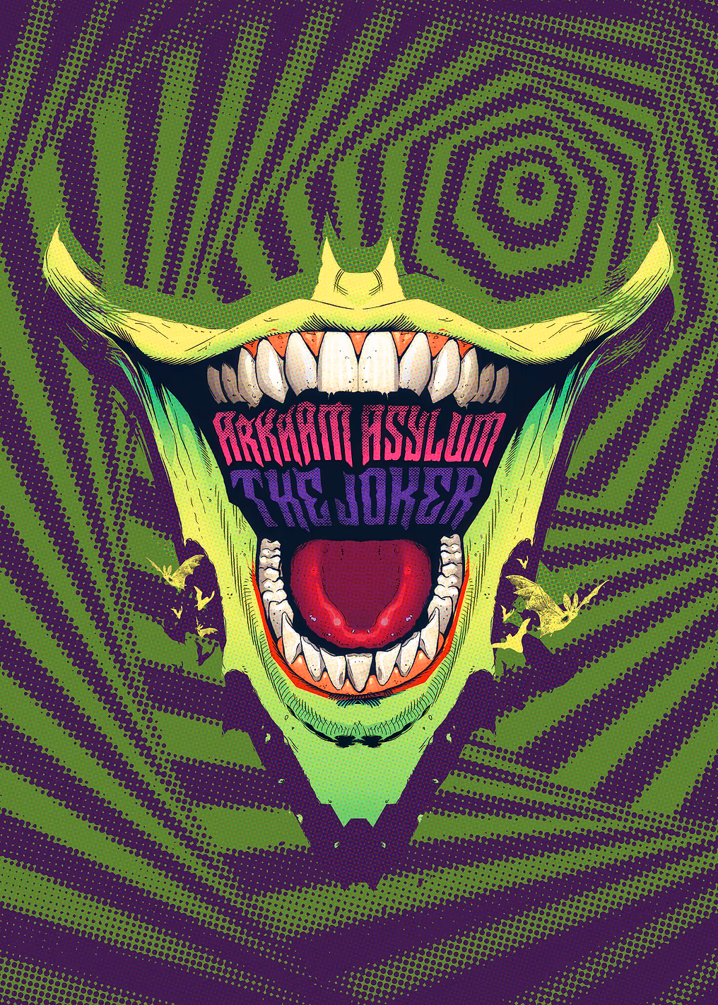 Arkham Asylum's Twisted Grin
