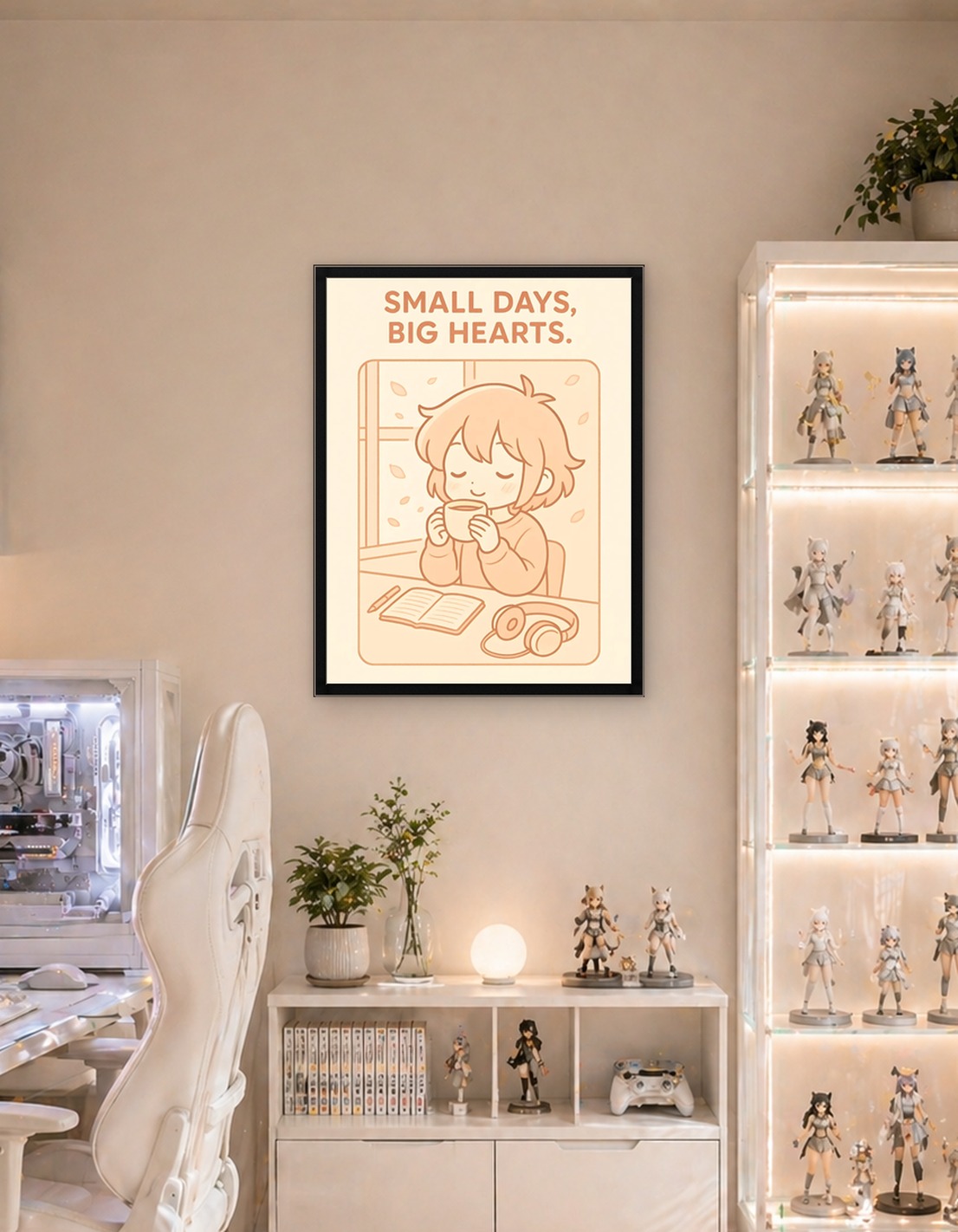 Small Days, Big Hearts Illustration