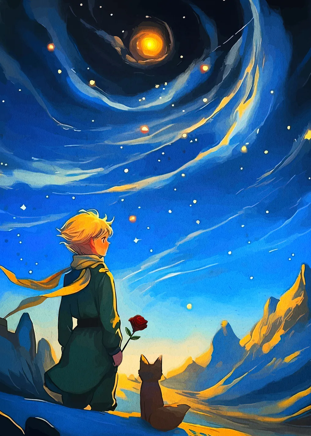 The Little Prince and the Fox - 8931108