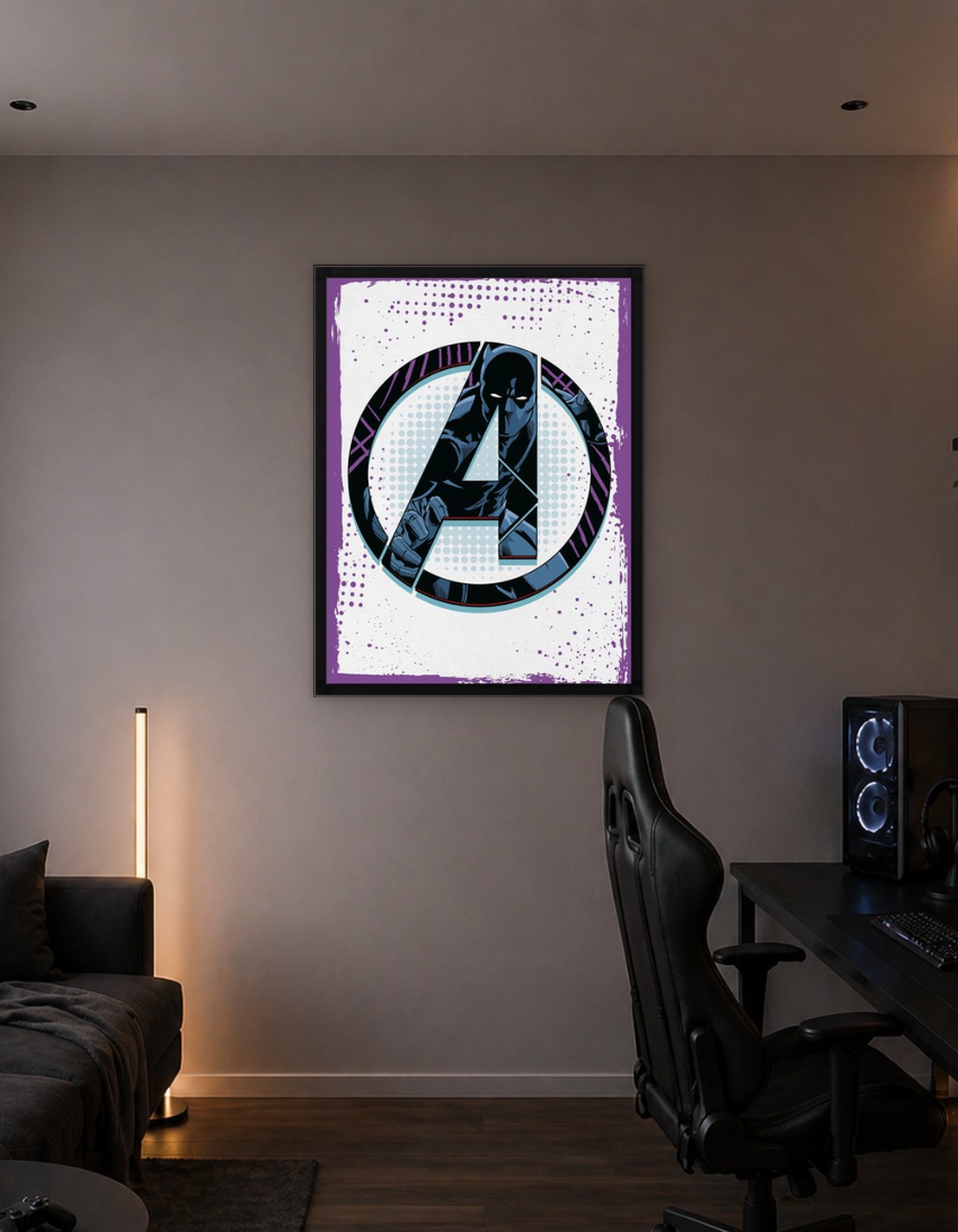 Avengers Logo Panther